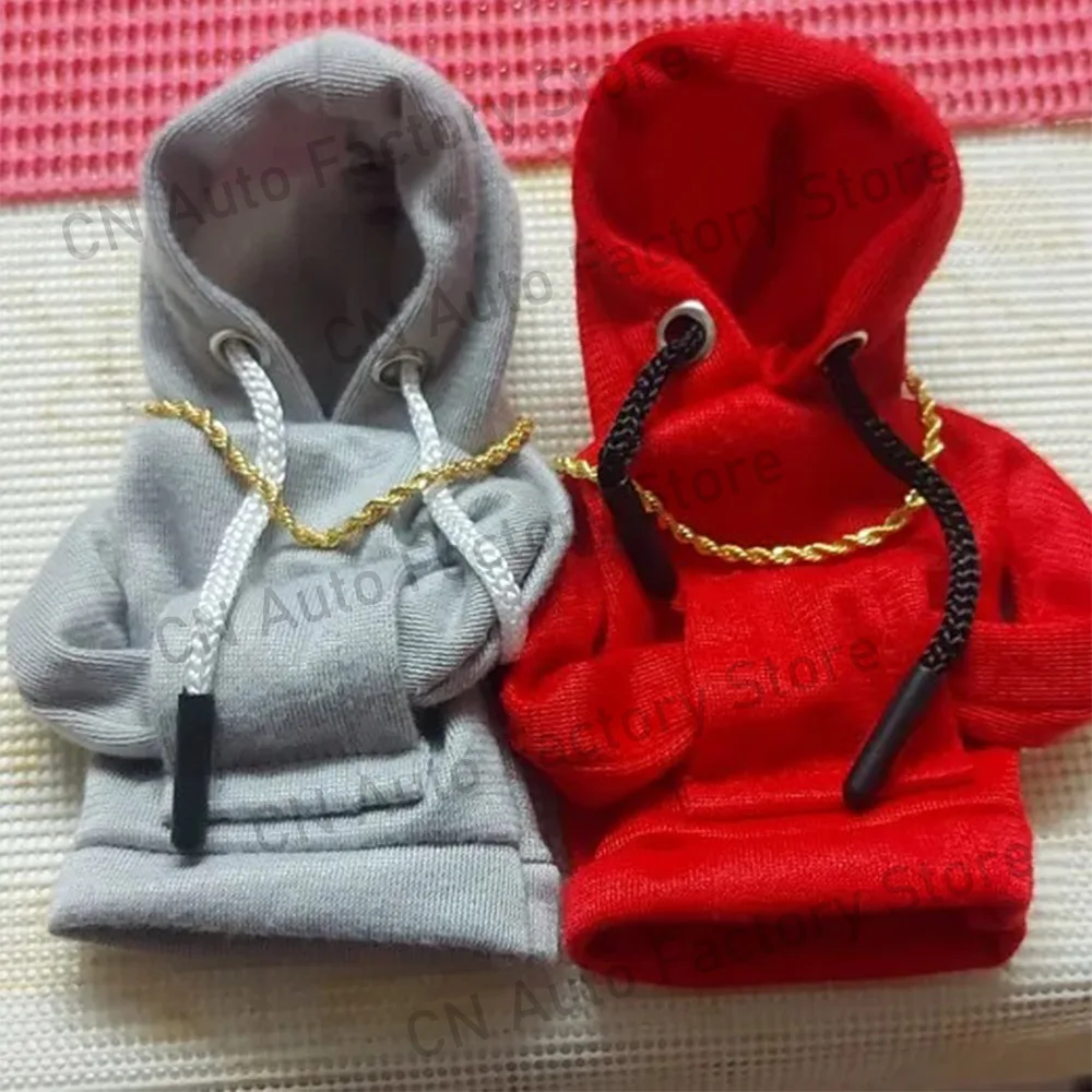 Gear Shift Hoodie Cover Shift Cover Gear Handle Decoration Fits Manual Automatic Universal Car Shift Lever Interior Decor thumbnail 2