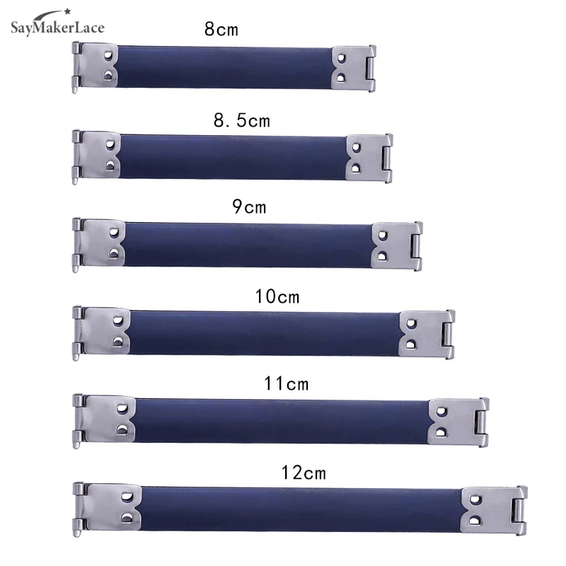 New 10Pcs Metal Internal Flex Frames Clasp Lock Bag Purse Handbag Handle Replace Hinges Spring Clip Vintage Sewing Accessor thumbnail 4