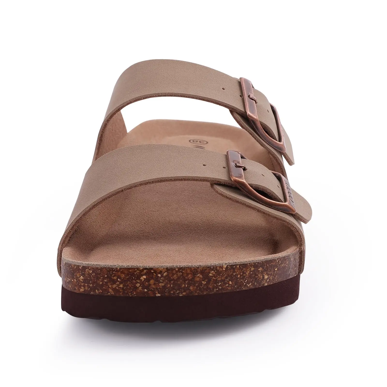 Litfun Women's Cork Footbed Slide Sandals Classic Summer Beach Slippers For Men Slip-on Cork Sandals With Adjustable Buckle 2024 thumbnail 3