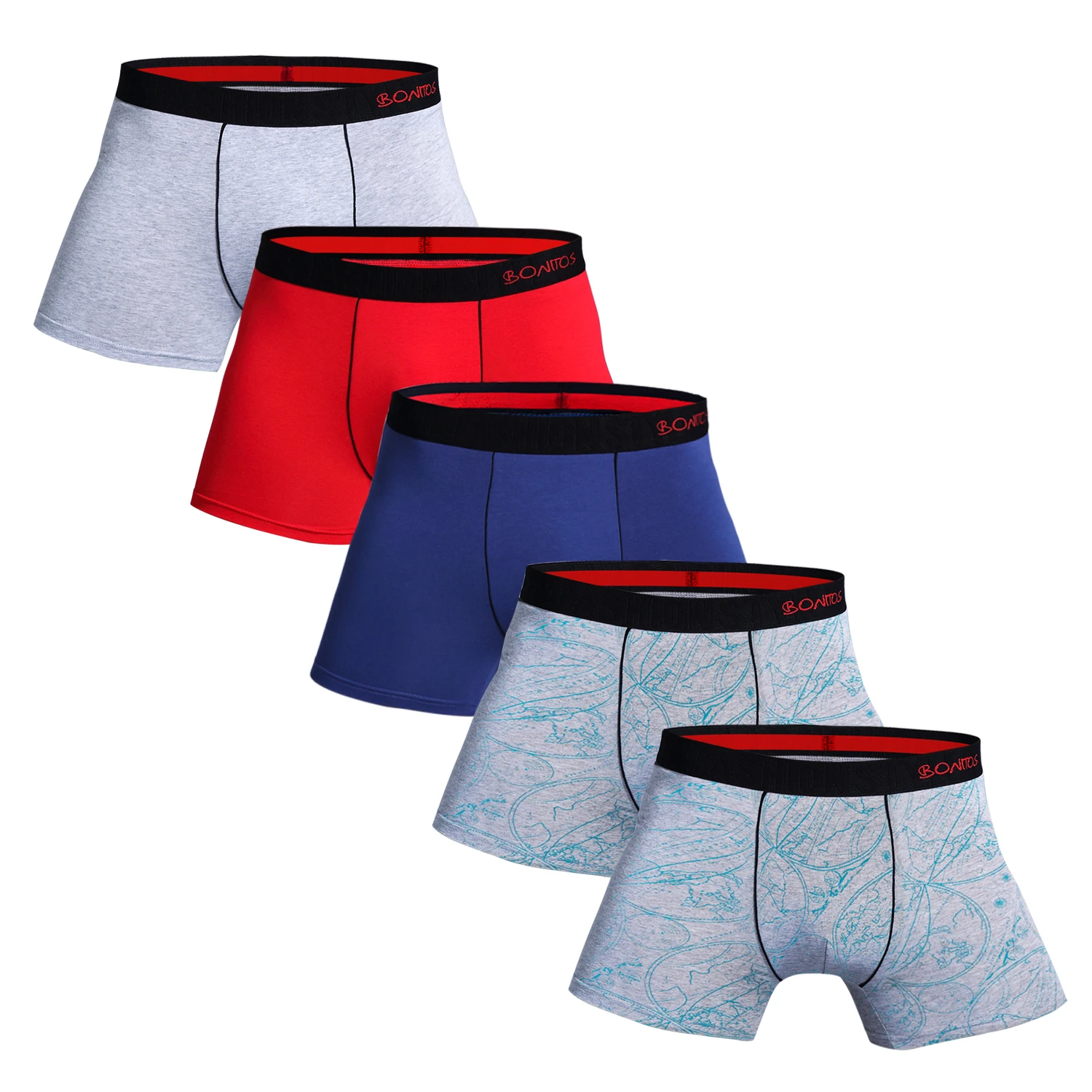 5pcs Pack 2023 Men Panties Cotton Underwear Male Brand Boxer And Underpants For Homme Luxury Set Sexy Shorts Box Slip Kit Gym thumbnail 5