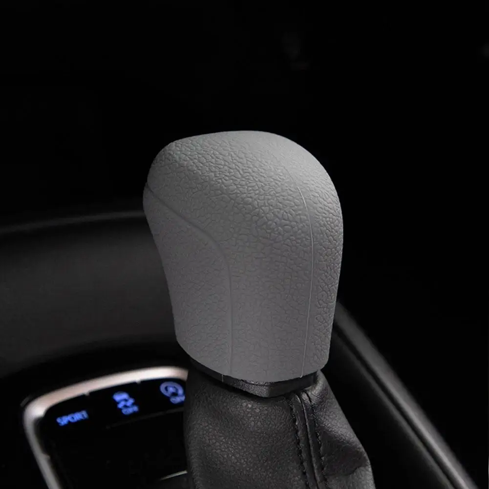 Car Silicone Automatic Gear Shift Knob Cover Antislip Shifter Knob Univeral Fit Shifter Handle For Toyota C-HR For Camry Corolla thumbnail 3