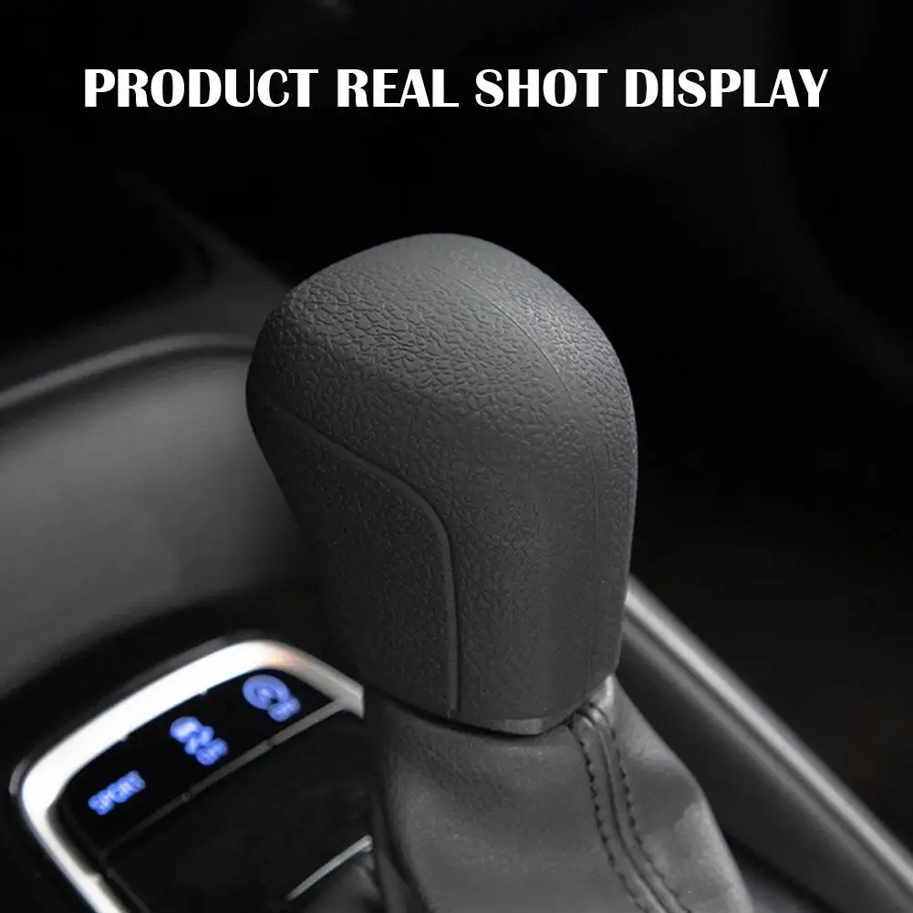 Car Silicone Automatic Gear Shift Knob Cover Antislip Shifter Knob Univeral Fit Shifter Handle For Toyota C-HR For Camry Corolla thumbnail 2