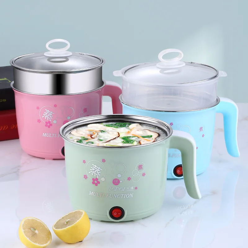 Electric Cooker Home Multifunction Hot Pot 1-2 People Heating Pan Cooking Pot Machine Mini Rice Cooker Kitchen Appliances thumbnail 3