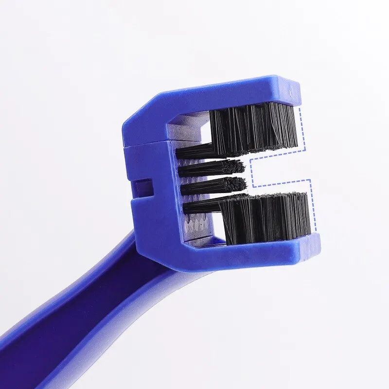 Portable Chain Cleaner Motorcycle Road Bike Chain Clean Brush Bicycle Clean Motorcycle Tools Chain Cleaner Maintenance Tool thumbnail 5