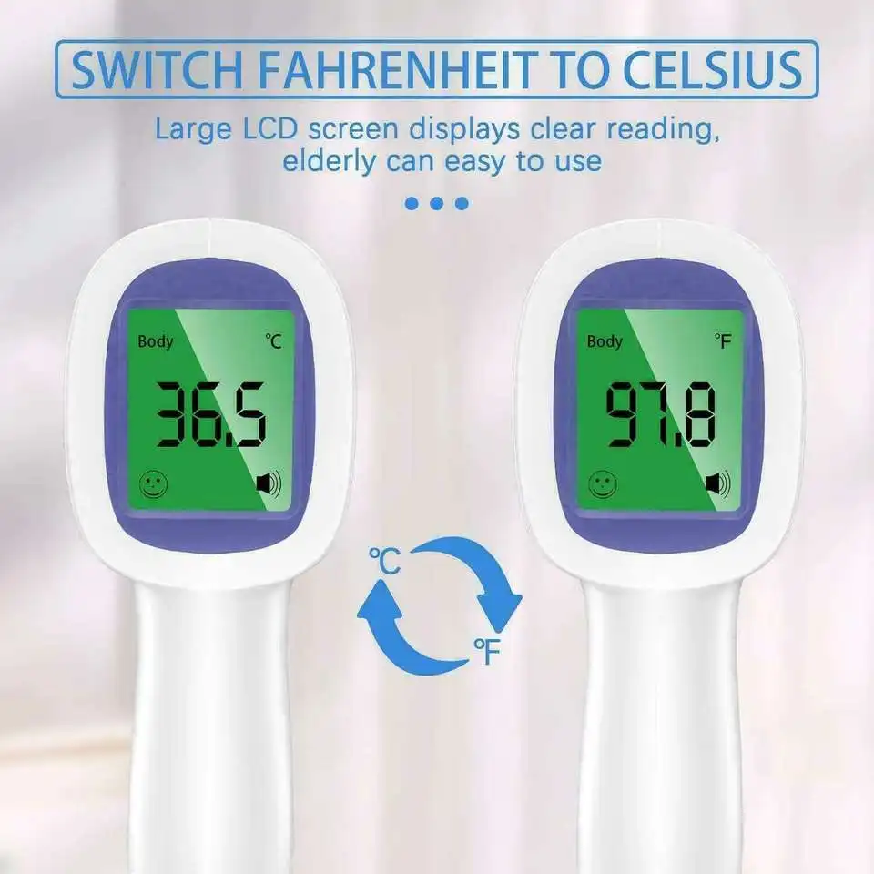 MAMIJOY Baby Thermometer Non Contact Infrared Medical Forehead Thermometer Body Temperature Fever Measure Tool For Adults thumbnail 6