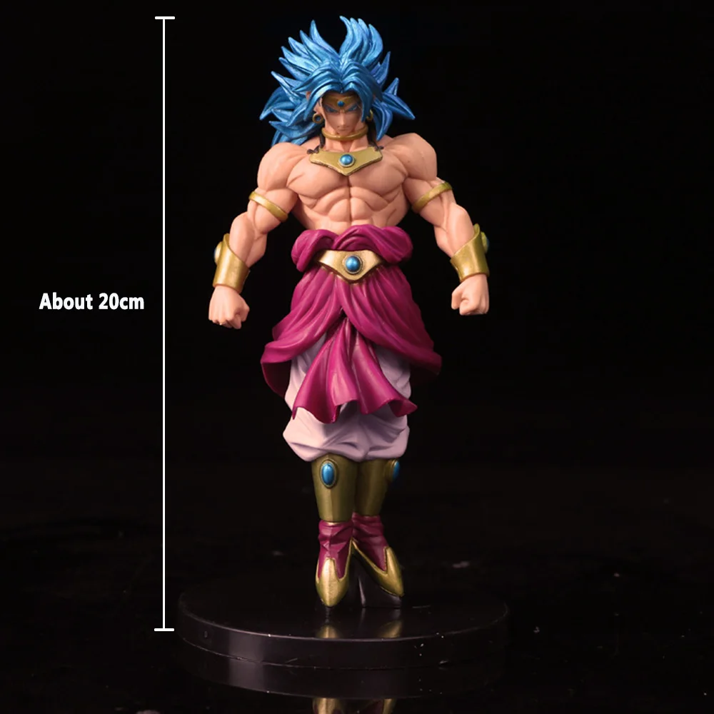 20cm Dragon Ball Anime Figure Broli Super Figma Toys DBZ Super Action Figurine PVC Collection Model Toys For Kids Gifts thumbnail 6