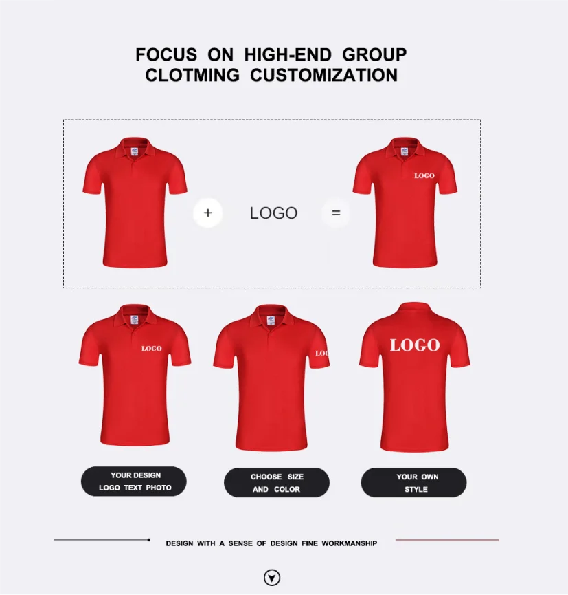 Summer Cheap Causal Polo Shirt Personal Company Group Logo Custom Print Embroidery Men and Women Custom Breathable polo shirts thumbnail 5