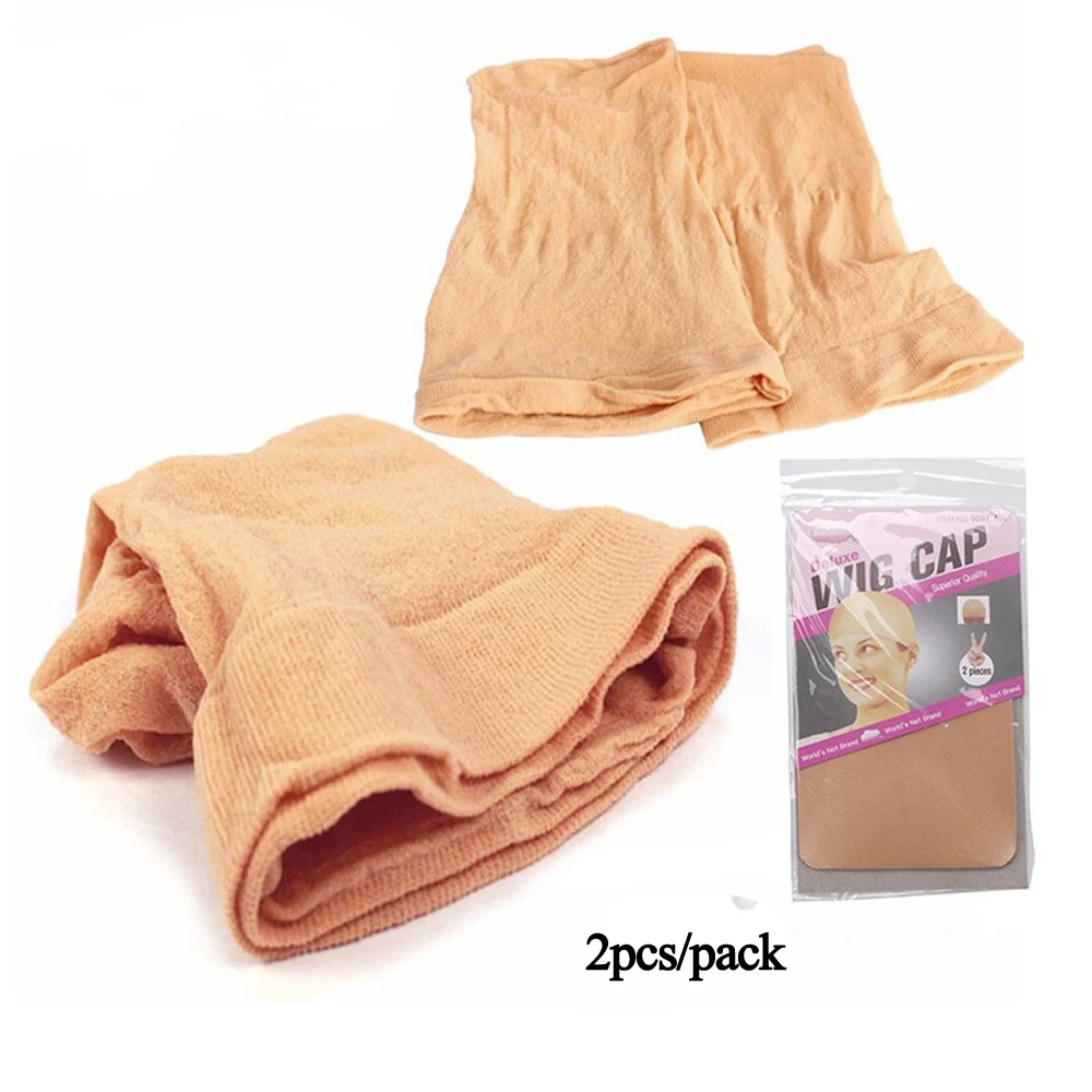 Top Selling Hair Net Mesh Wig Cap Stocking Liner Snood Mesh Stretch Nude Beige Use and Wash Easily Glueless Dome Hairnets Cap thumbnail 5
