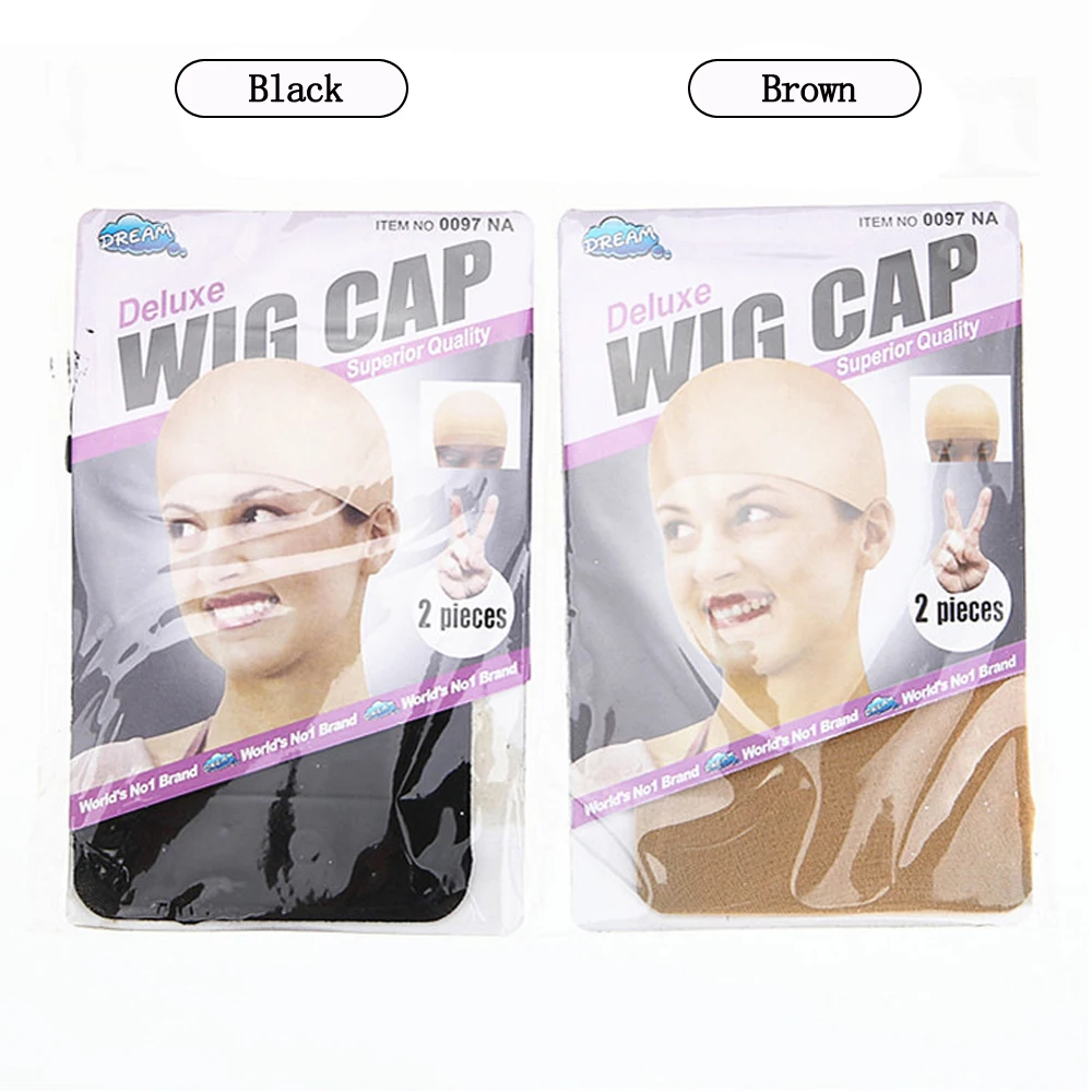Top Selling Hair Net Mesh Wig Cap Stocking Liner Snood Mesh Stretch Nude Beige Use and Wash Easily Glueless Dome Hairnets Cap thumbnail 4