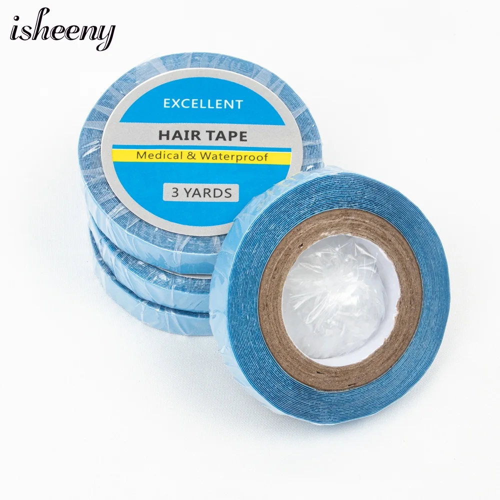 3y Double Sided Hair Extension Tape Adhesive Wig Tape Sticker Glue Strips Waterproof Tape for Wigs Salon Barber Accessories thumbnail 6