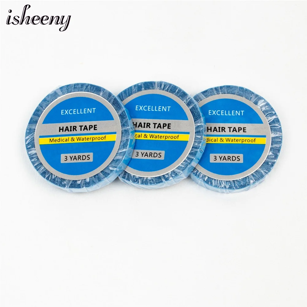3y Double Sided Hair Extension Tape Adhesive Wig Tape Sticker Glue Strips Waterproof Tape for Wigs Salon Barber Accessories thumbnail 4