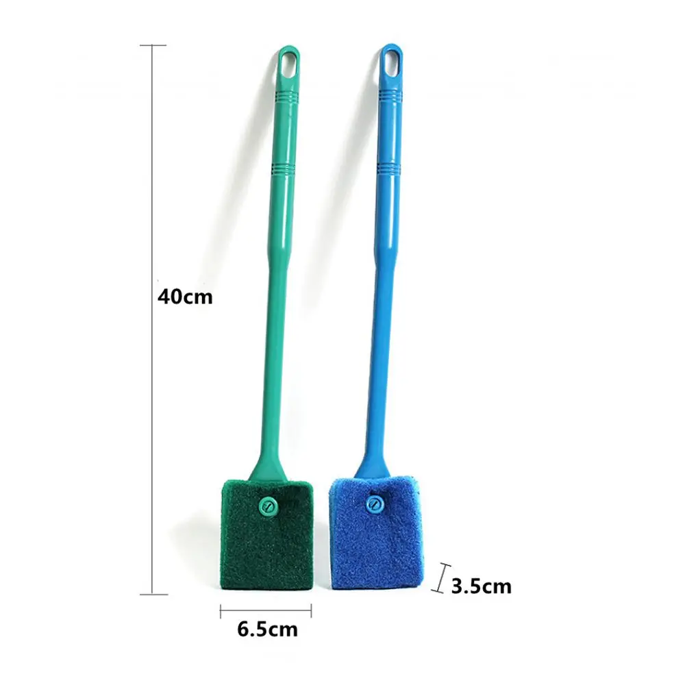 Aquarium Cleaning Brush Plastic Sponge Glass Algae Cleaner Aquarium Fish Tank Accessories thumbnail 6