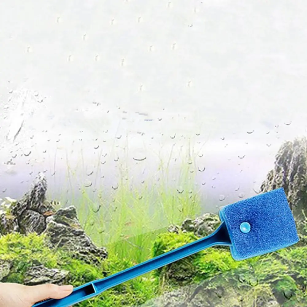 Aquarium Cleaning Brush Plastic Sponge Glass Algae Cleaner Aquarium Fish Tank Accessories thumbnail 4