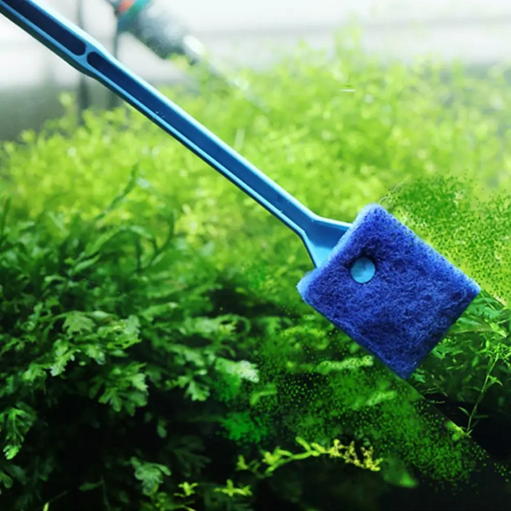 Aquarium Cleaning Brush Plastic Sponge Glass Algae Cleaner Aquarium Fish Tank Accessories thumbnail 3