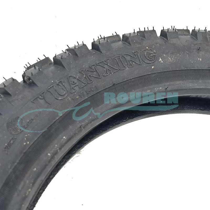 Motocross Accessories Small Gaosai Deep Tooth 2.75-12 inch Inner and Outer Tire Motorcycle Tire Yuanxing thumbnail 4