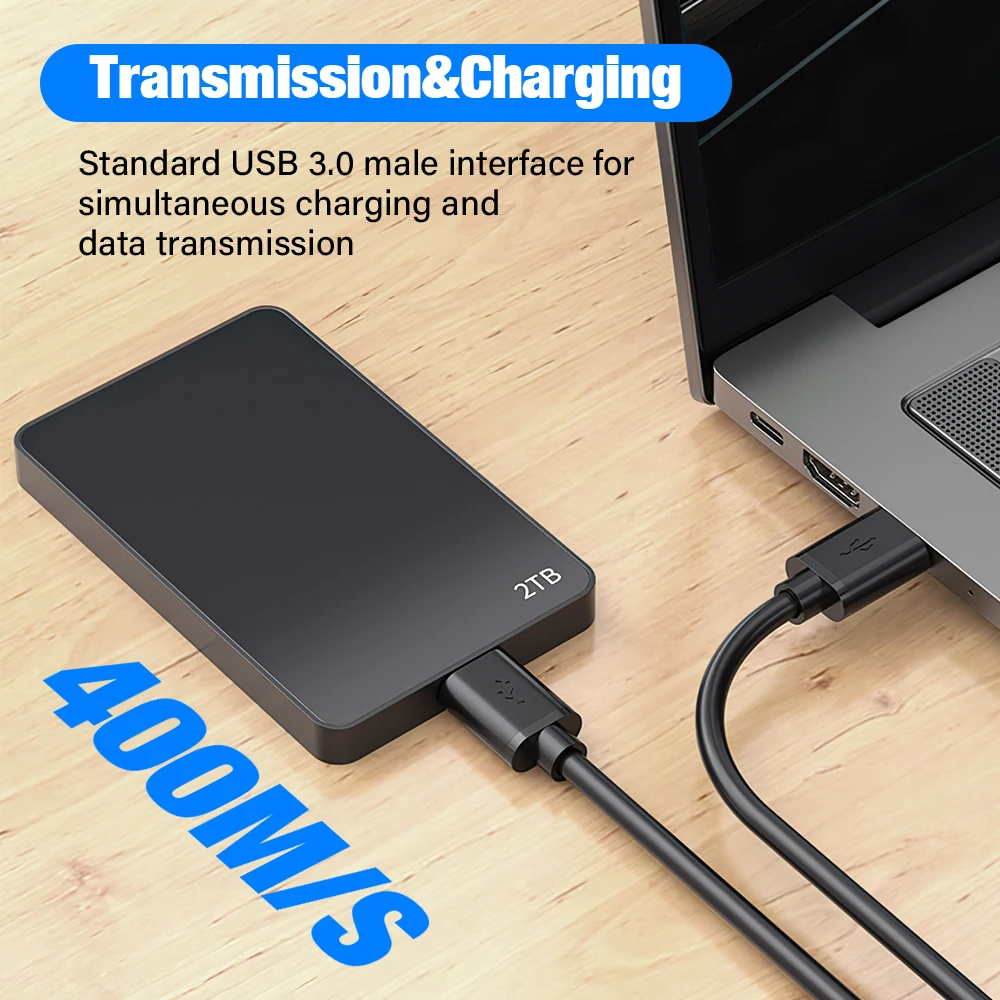 High speed USB to USB Extension Cable Type A Male to Male USB 3.0 2.0 Extender For Hard Disk Xiaomi TV Box USB3.0 1M 2M 3M 5M thumbnail 3