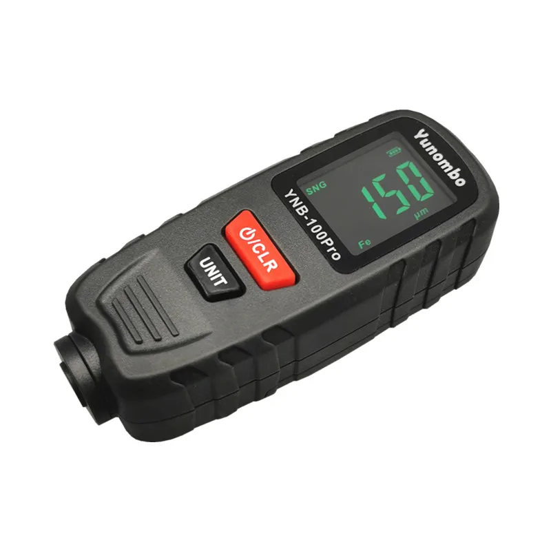 Yunombo New Release YNB-100Pro Fe nFe Fe+Zn Mini Film Thickness Meter Coating Thickness Gauge Car Paint Thickness Tester thumbnail 4