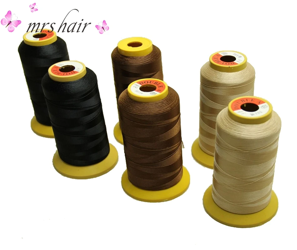 Nylon Thread For Hair Extensions Tools Hook Needle  Hairdressing Salon Supplies Making Wigs Polyester Thread Threads For Weaving thumbnail 5