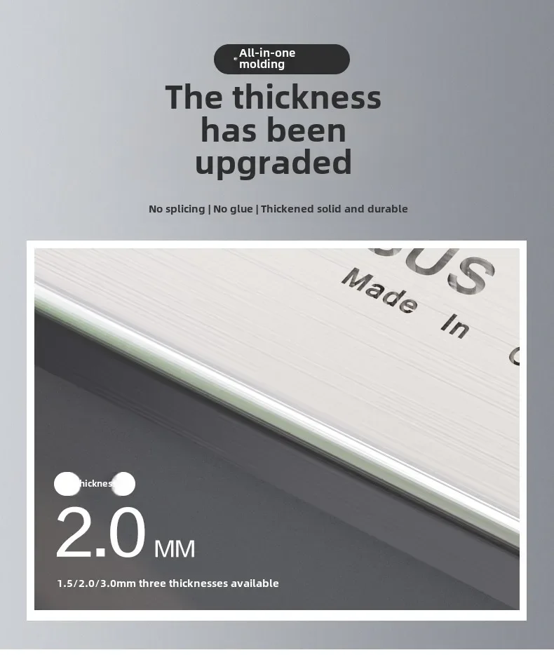316 stainless steel panel and chopping board, kitchen household thickened double sided extra large kneaded surface cutting board thumbnail 3