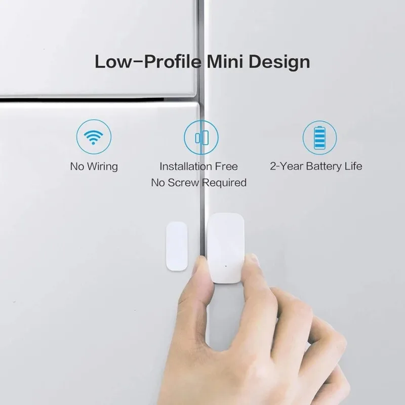 Aqara Door Window Sensor Zigbee Wireless Connection Smart Mini Door Sensor Work With APP HomeKit Mi Home For Xiaomi Smart Home thumbnail 5