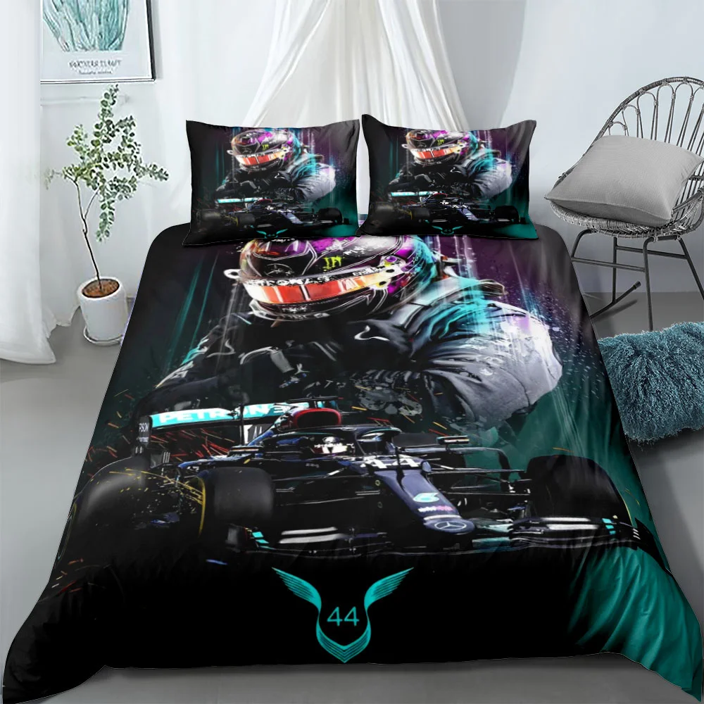 Gt3 Rally Duvet Cover Set King Queen Double Full Twin Single Size Bed Linen Set thumbnail 4