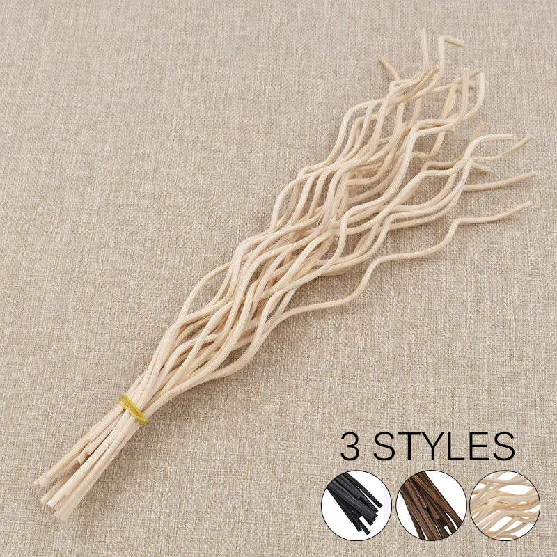 20Pcs Diffuser Stick Long Wavy Rattan Reed Fragrance Diffuser Replacement Refill Air Freshener Stick Accessory home fragrance thumbnail 5