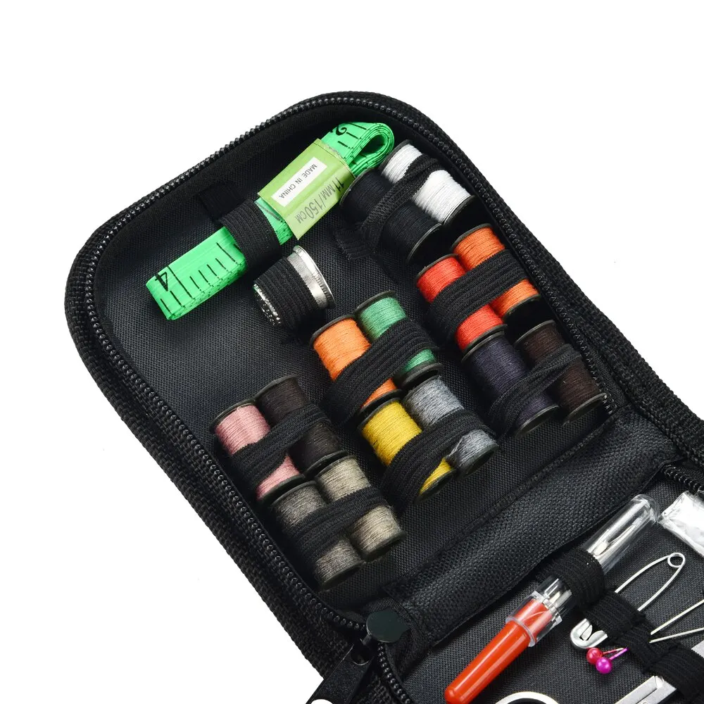 10 Needle Portable Mini Travel Household Sewing Box Set Sewing Kit Storage Bags Sundries Organizer Home Tools Sewing Accessories thumbnail 5