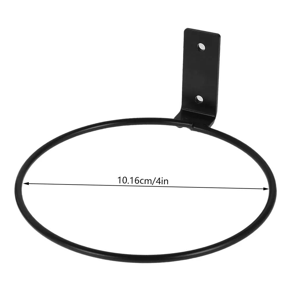 Flower Pot Trays Wall Mounted Pot Ring Holder Metal Planter Hooks Hangers Wall Bracket Plant  storage rack Garden thumbnail 6