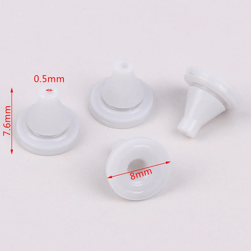 50PCS Shower Accessories Shower Head Silicone Sprinkler Head Spout Top Spray Parts Parts Shower Silicone Water thumbnail 6