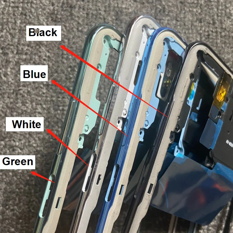 6.43" New For Xiaomi Redmi Note 10 10S Middle Frame Front Bezel Back Housing Case Mid Plate 4G Replacement thumbnail 5