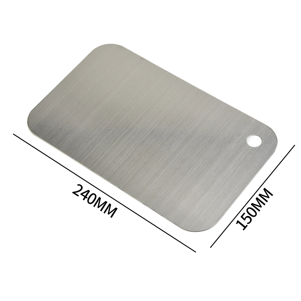 Cutting Boards Bar Family Friends Dining Chopping Board Gadgets Stainless Steel Tools Double-Sided Use High-Quality Materials thumbnail 6