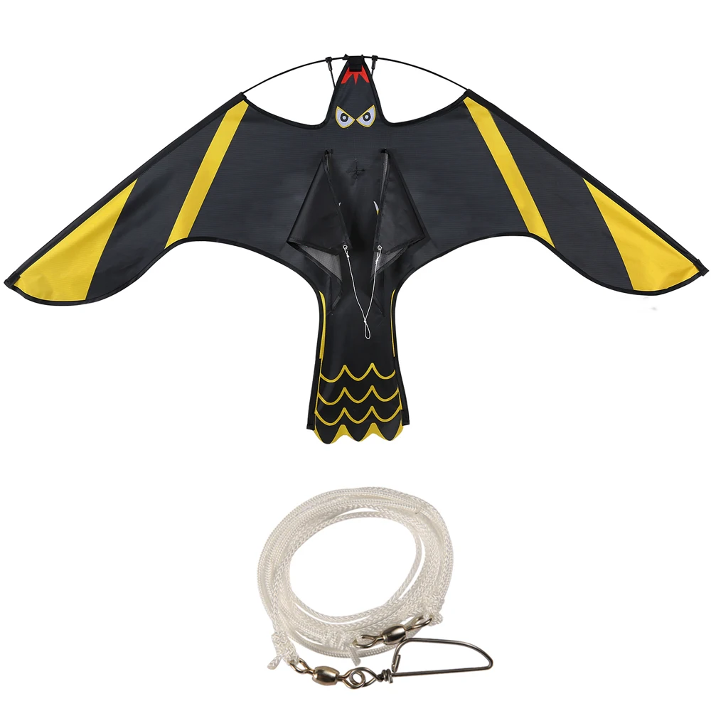 1Pcs Flying Hawk Kite Bird Repeller Scarecrow Decoration Outdoor Pest Control Repellents Garden Supplies thumbnail 4