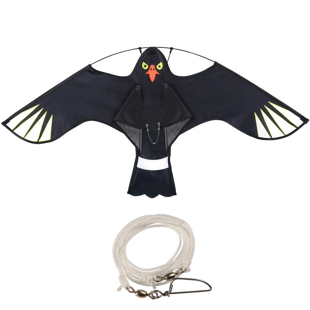 1Pcs Flying Hawk Kite Bird Repeller Scarecrow Decoration Outdoor Pest Control Repellents Garden Supplies thumbnail 5