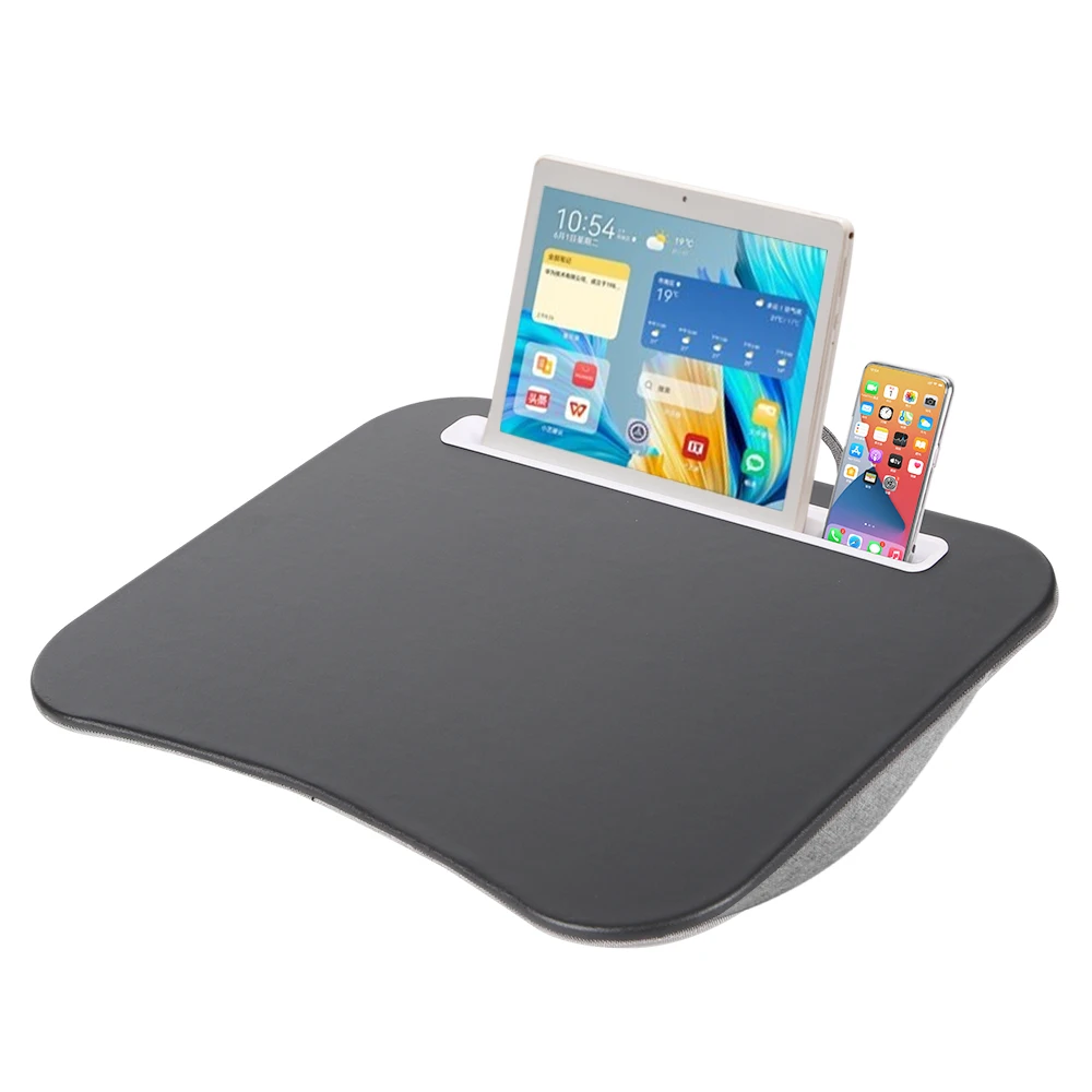 MUMUCC Multifunctional Laptop Desk With Cushion and Filled with Foam Particles, Small Pillow Table, Hard Mouse Pad Large thumbnail 4