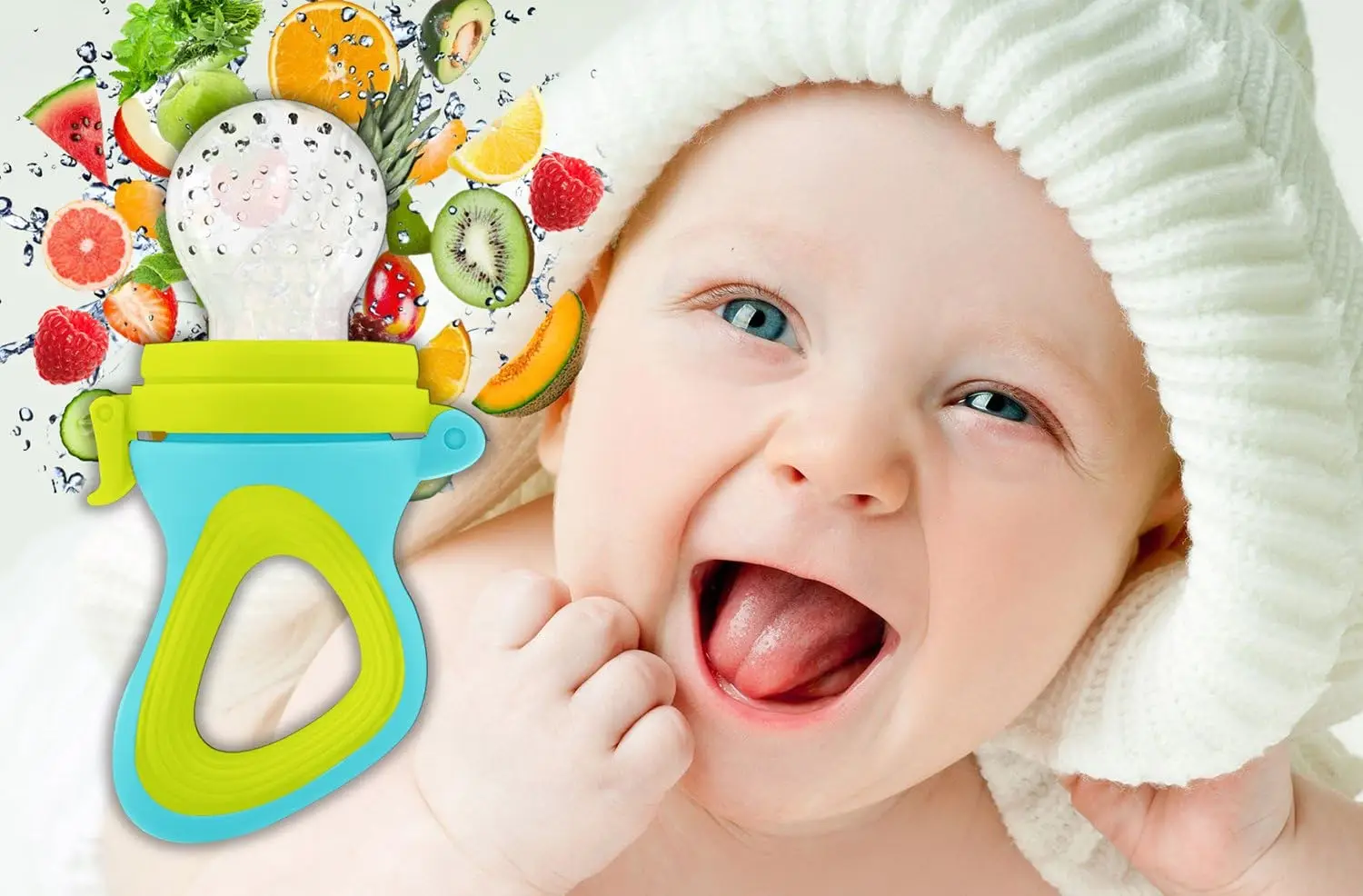 Squeezing Feeding Bottle Cup Silicone Newborn Baby Pacifier Training Rice Spoon Infant Cereal Food Supplement Feeder Tableware thumbnail 6