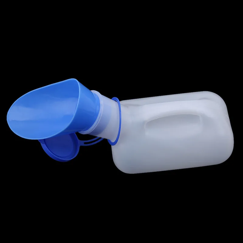 1000ML Portable Plastic Mobile Urinal Toilet Aid Bottle Outdoor Camping Car Urine Bottle For Women Men Journey Travel Kit thumbnail 2