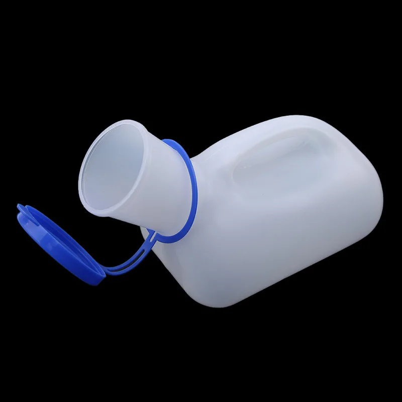 1000ML Portable Plastic Mobile Urinal Toilet Aid Bottle Outdoor Camping Car Urine Bottle For Women Men Journey Travel Kit thumbnail 3