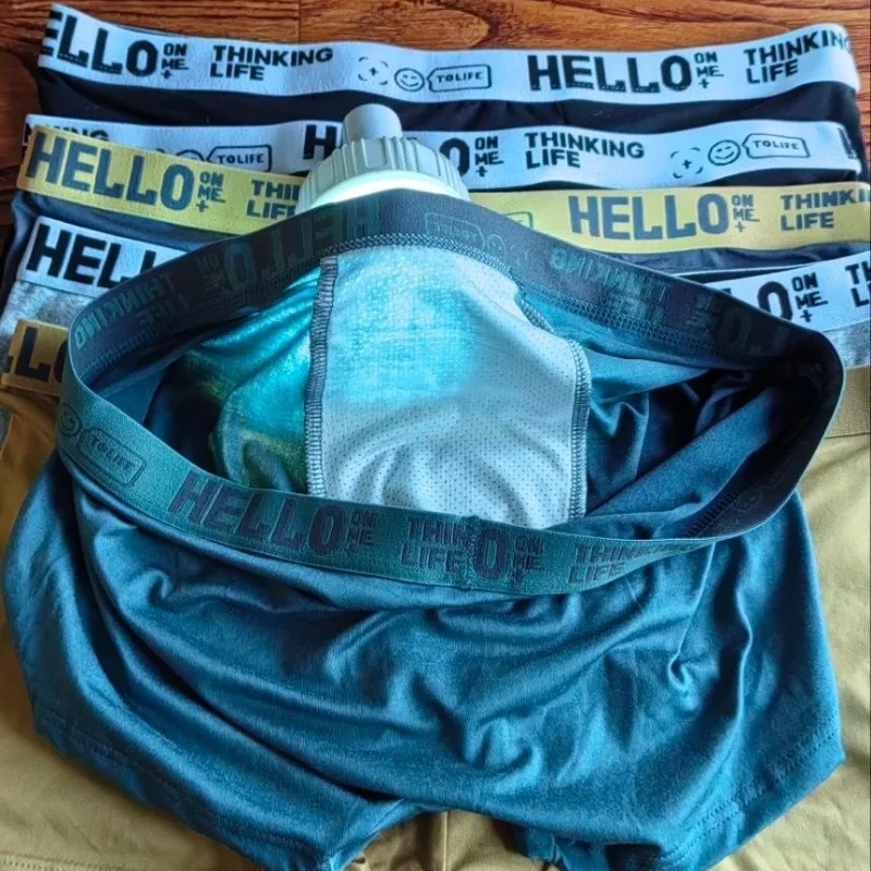 6pieces Mens Underwear Men Cotton Underpants Male Pure Men Panties Shorts Breathable Boxer Shorts Comfortable soft Plus size thumbnail 5