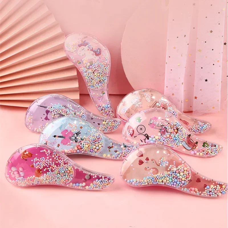 Cartoon Animal Baby Combs High Quality Anti-knot Hair Massager Kids Hair Brushes Hairdressing Comb for Children Adult Hair Care thumbnail 2
