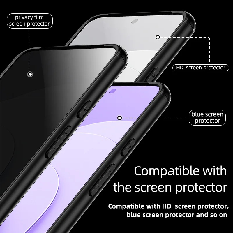 2025 Fashion Magnetic Case For Google Pixel 9 Pro 8 8A 7 10 Dull Polish Wireless Charger Cover Anti-knock Cases For Pixel 9A 7A thumbnail 6