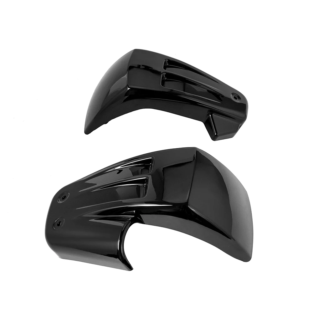 Motorcycle Light Black Left & right Battery Side Cover Fairing For Harley M8 Softail FXFB FXFBS FAT BOB Sport Glide 2018-2022 thumbnail 2