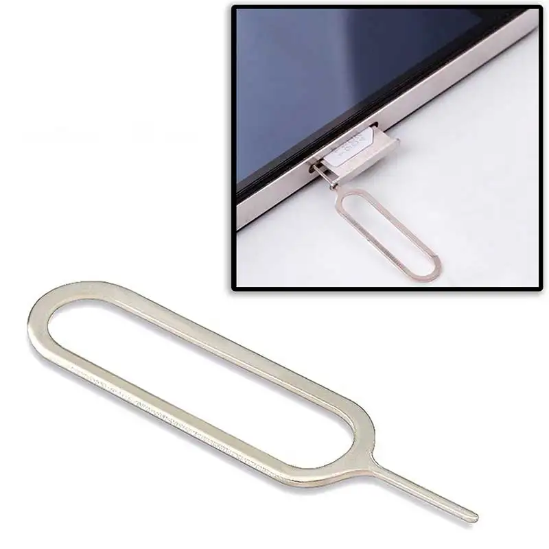 10pcs Slim Sim Card Tray Pin Eject Removal Tool Needle Opener Ejector for Most Smartphone скрепка для сим карты Sim Ejector Tool thumbnail 2