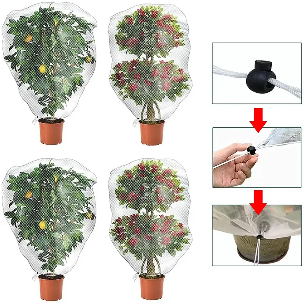 New Plant Protection Bag Cover Netting Mesh for Fruit Vegetable Tree Strawberry Grapes Pest Control Anti-Bird Gardening Tools thumbnail 2