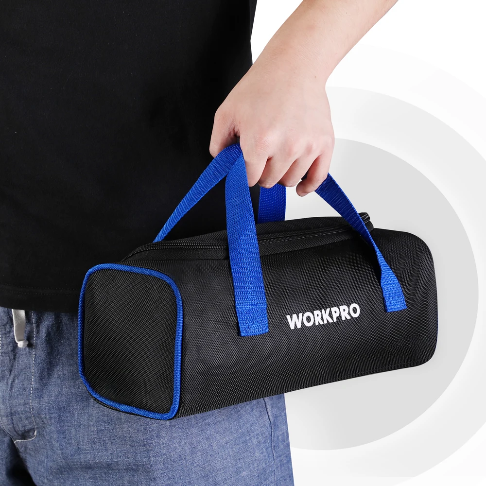 WORKPRO 12 Inch Handheld Multifunctional Tool Bag Electrician Kit Maintenance Tool Storage Bag Repair kit Storage Organize Bag thumbnail 5