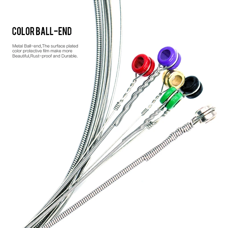 Orphee Electric Guitar Strings Set RX Series Hexagonal Carbon Steel 6 String for Electric Guitar Accessories Practice Use thumbnail 6
