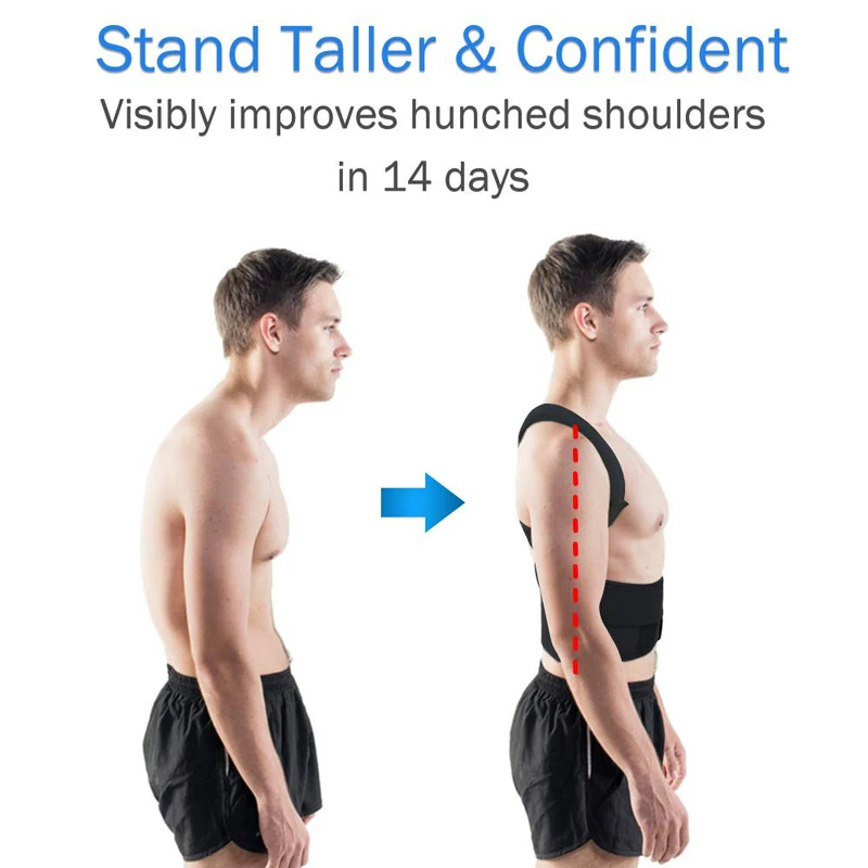 Back Posture Corrector Anti-camel Correction Belt Sitting Posture Correction Belt Back Orthopedic Adjustable Correction Belt New thumbnail 2