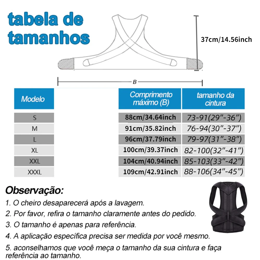 Back Posture Corrector Anti-camel Correction Belt Sitting Posture Correction Belt Back Orthopedic Adjustable Correction Belt New thumbnail 6