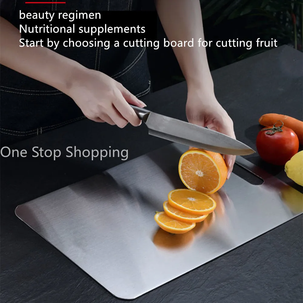 Small to Extra Large Chopping Board Set for Kitchen, Reversible Butcher Block Board with Grip Handle, Kitchen Cutting Board thumbnail 5