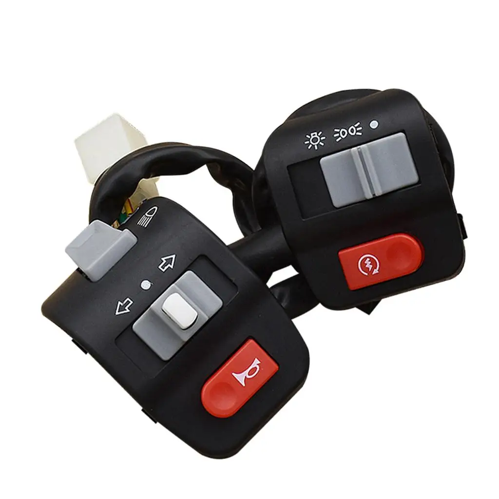Universal Motorcycle Handlebar Light Control Switch for thumbnail 5