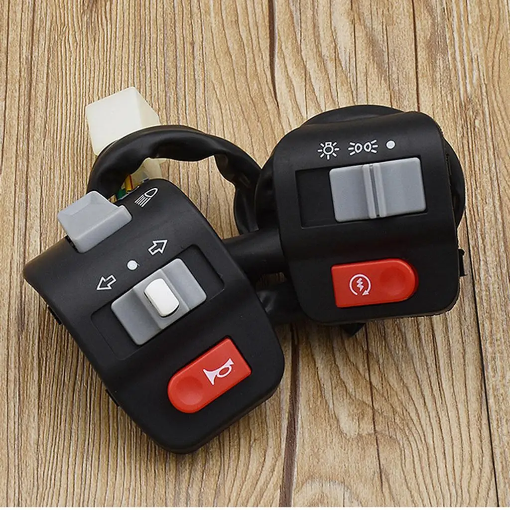 Universal Motorcycle Handlebar Light Control Switch for thumbnail 3